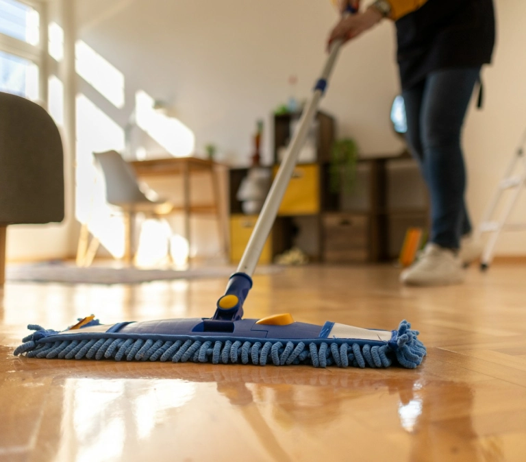 Zmywanie podłogi